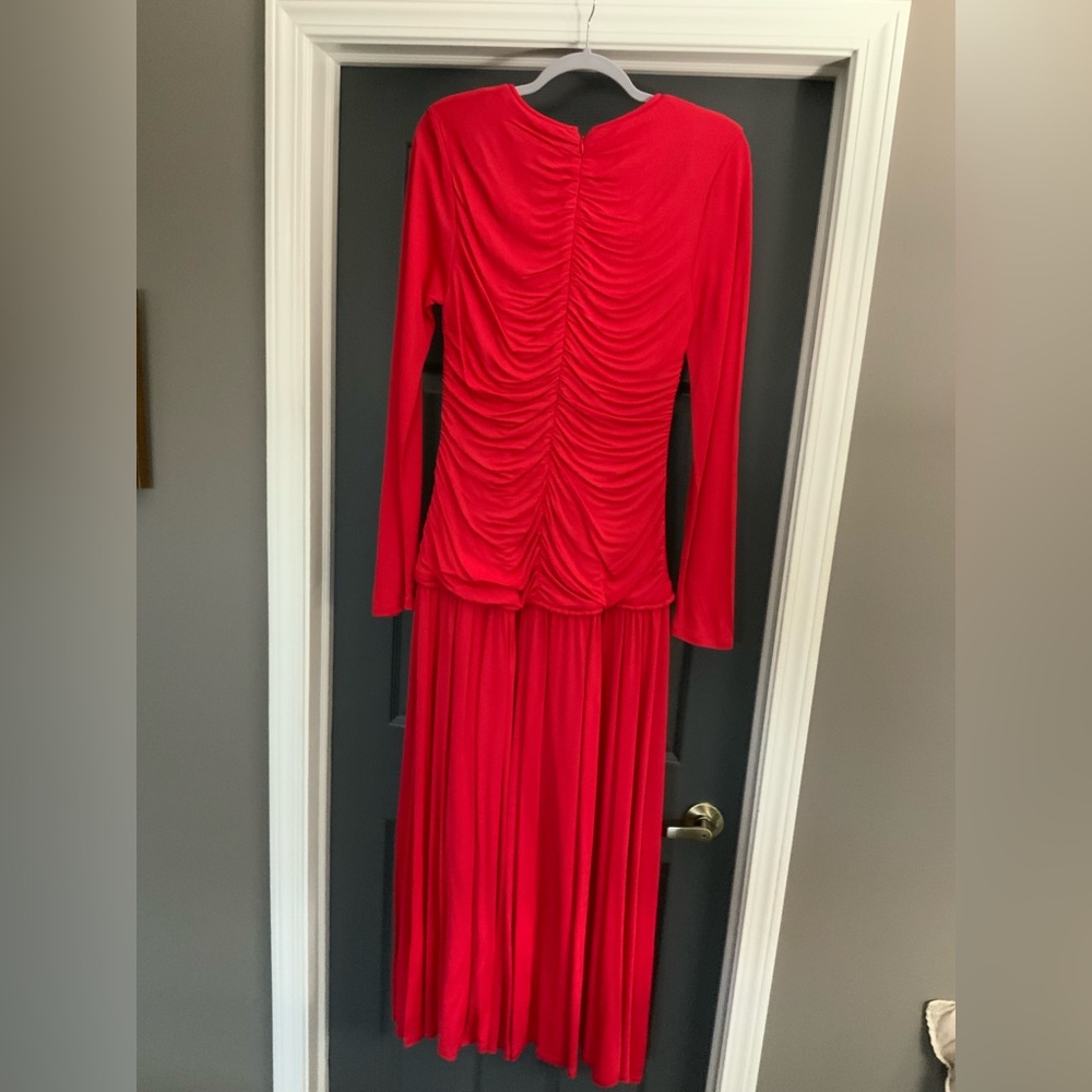 Farm Rio Ruched V-Neck Dress - Picture 6 of 7